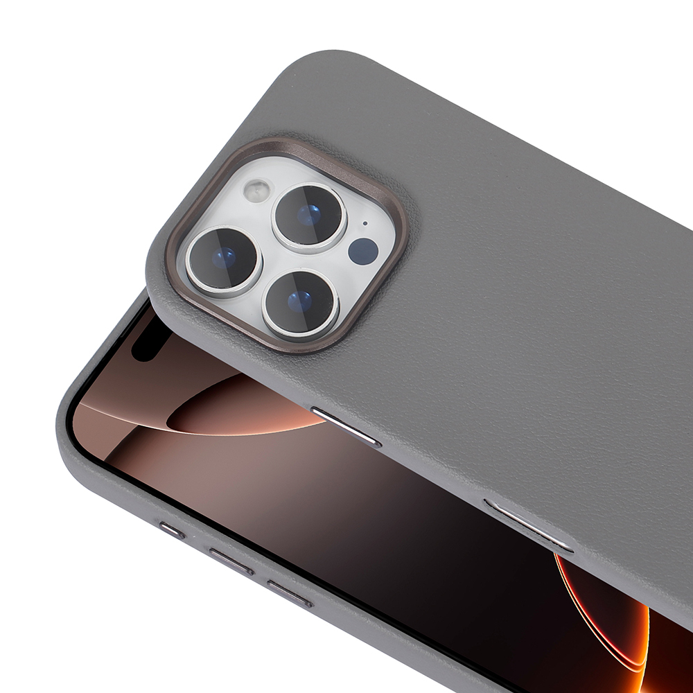 Apple iPhone 16 Pro Uyumlu Kılıf Magsafe Şarj Özellikli PU Deri Zore Adora Kapak - 4