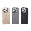 Apple iPhone 16 Pro Max Uyumlu Kılıf Magsafe Şarj Özellikli PU Deri Zore Adora Kapak - 8