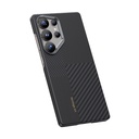 Samsung Galaxy S25 Uyumlu Ultra Magsafe Şarj Özellikli Karbon Fiber Benks Montage ArmorAir Kevlar Kapak - 3