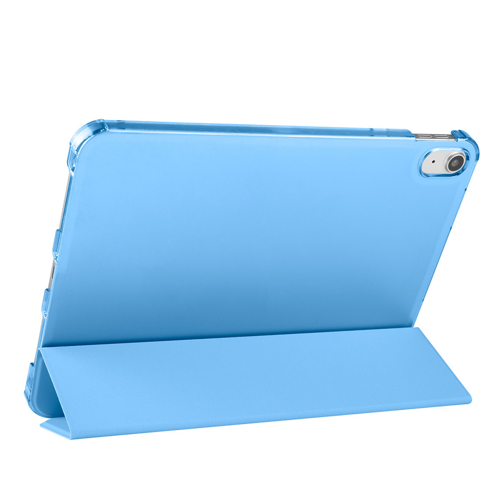 Apple iPad Air 10.9 2022 Uyumlu (10.Nesil) Zore Smart Cover Kalem Bölmeli Standlı 1-1 Kılıf - 10