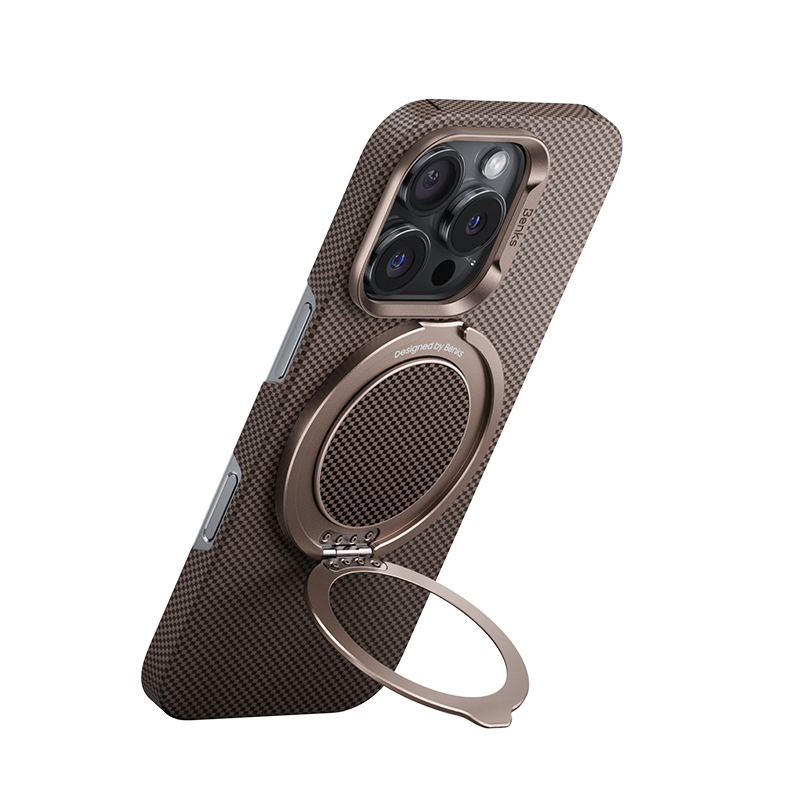 Benks L52 Magnetik 360 Derece Dönebilen ArmorTint Kevlar Tasarımlı Parmak Ring Stand - 4