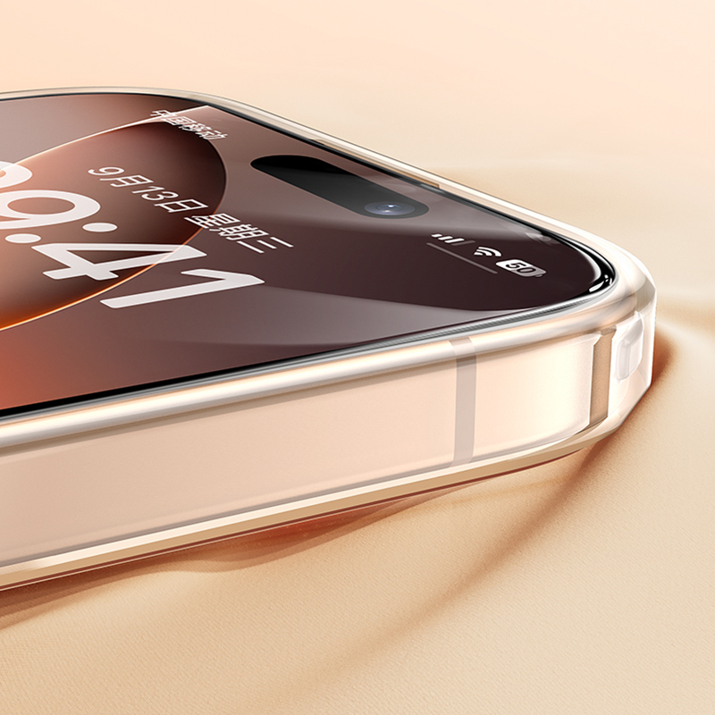 Apple iPhone 16 Pro Max Uyumlu Benks 0.3mm InvisiWarrior Ekranı Tam Kaplayan Full Şeffaf Ekran Koruyucu - 5