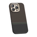 Apple iPhone 16 Pro Max Uyumlu Kılıf Magsafe Şarj Özellikli Karbon Fiber Tasarımlı Benks Prestige ArmorPro Kevlar Kapak - 5