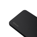 Samsung Galaxy S25 Uyumlu Kılıf Magsafe Şarj Özellikli 600D Aramid Fiber Pitaka Ultra-Slim Classic Serisi Black-Grey Twill Kapak - 2