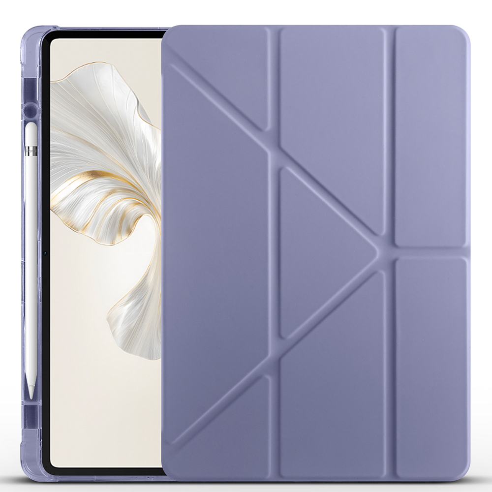 Honor Pad 9 Kılıf Zore Tri Folding Kalem Bölmeli Standlı Kılıf - 21