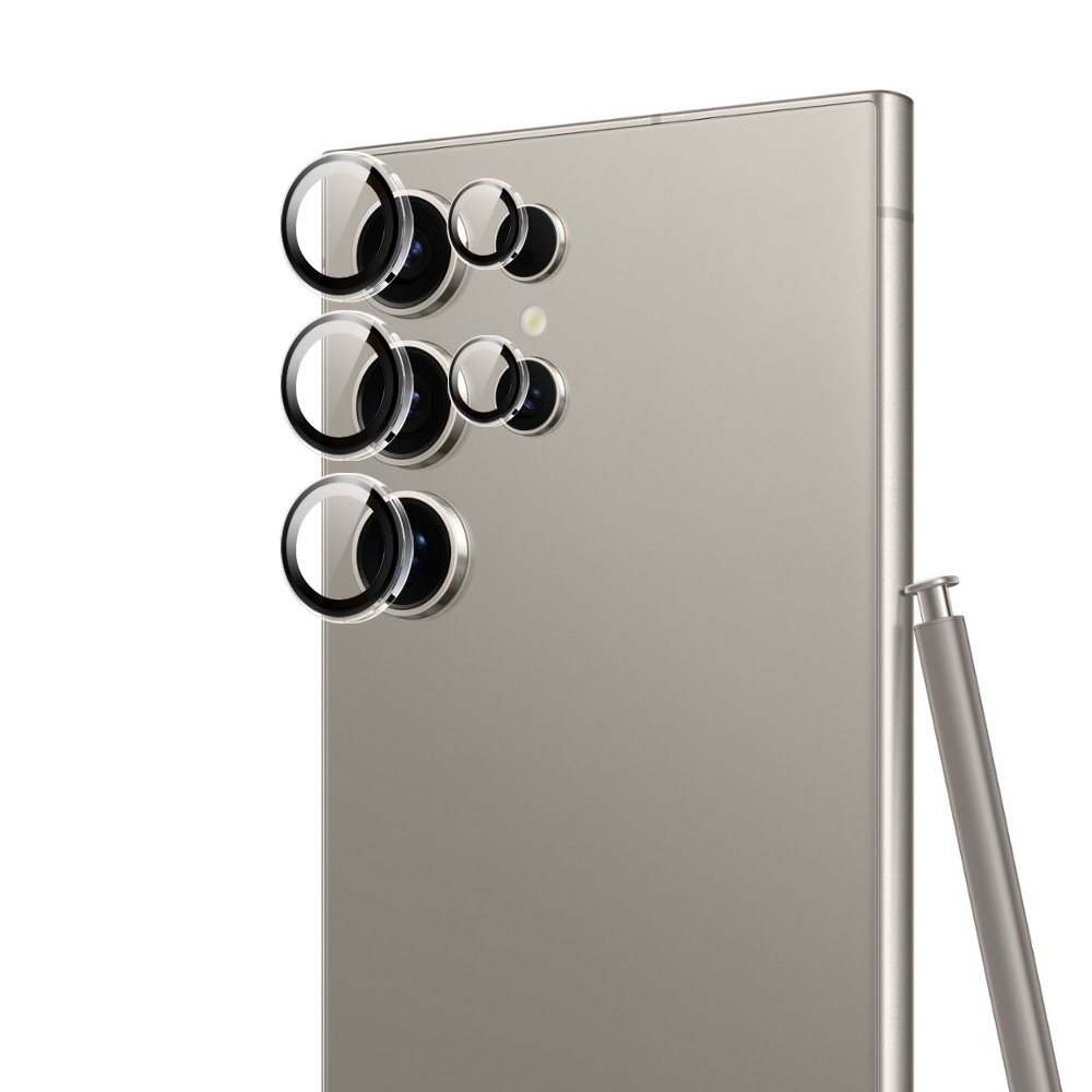 Samsung Galaxy S25 Uyumlu Ultra Wiwu LG-011 Lens Guard Oleofobik Anti Reflective Kamera Lens Koruyucu + Kolay Uygulama Aparatlı - 2