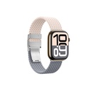 Apple Watch 10 46mm Amazingthing Glamour Blend Hasır Kordon - 17