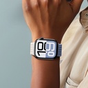 Apple Watch 10 46mm Amazingthing Glamour Blend Hasır Kordon - 32