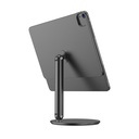 Apple iPad Pro 12.9 2022 M2 Uyumlu Wiwu ZM-310 360 Derece Dönebilen Magnetik Başlıklı Tablet Standı - 2