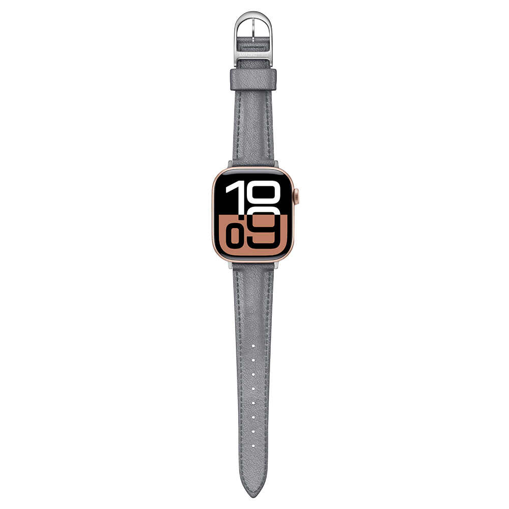Apple Watch 10 46mm Amazingthing Glamour Class Deri Kordon - 6