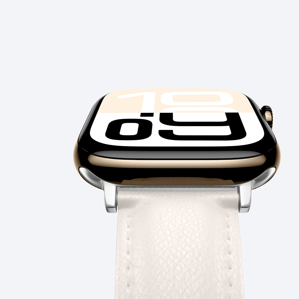Apple Watch 10 46mm Amazingthing Glamour Class Deri Kordon - 8