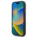 Apple iPhone 16 Uyumlu Kılıf DKNY Orjinal Lisanslı Magsafe Şarj Özellikli Metal Logolu PU Deri Plain Kapak - 4