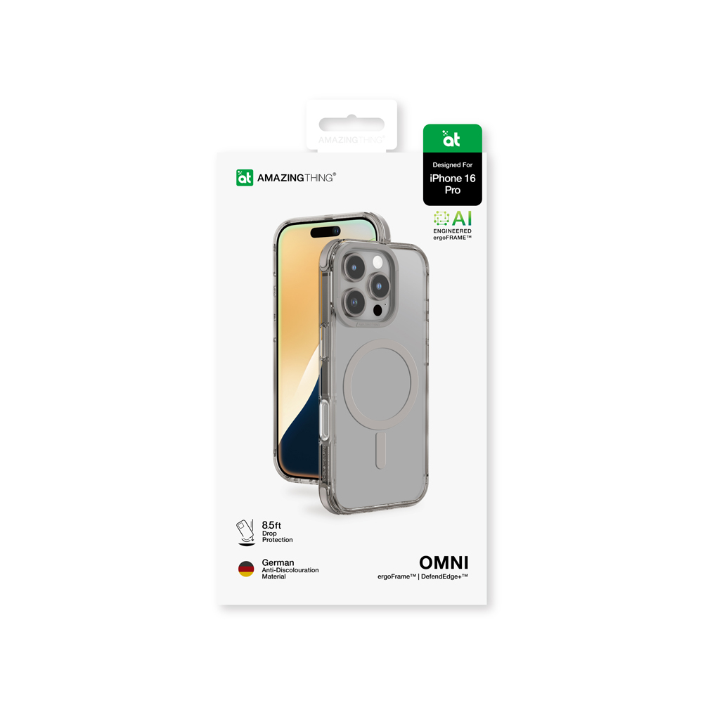 Apple iPhone 16 Pro Max Uyumlu Kılıf Magsafe Şarj Özellikli Amazingthing Omni Serisi Kapak - 19