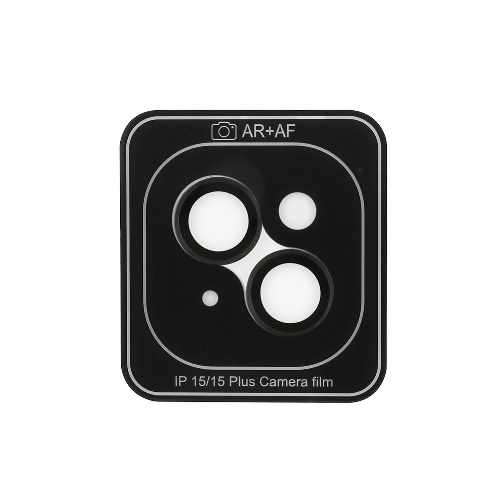 Apple iPhone 15 Plus Uyumlu Guess Orjinal Lisanslı Metal Kamera Lens Koruyucu - 1