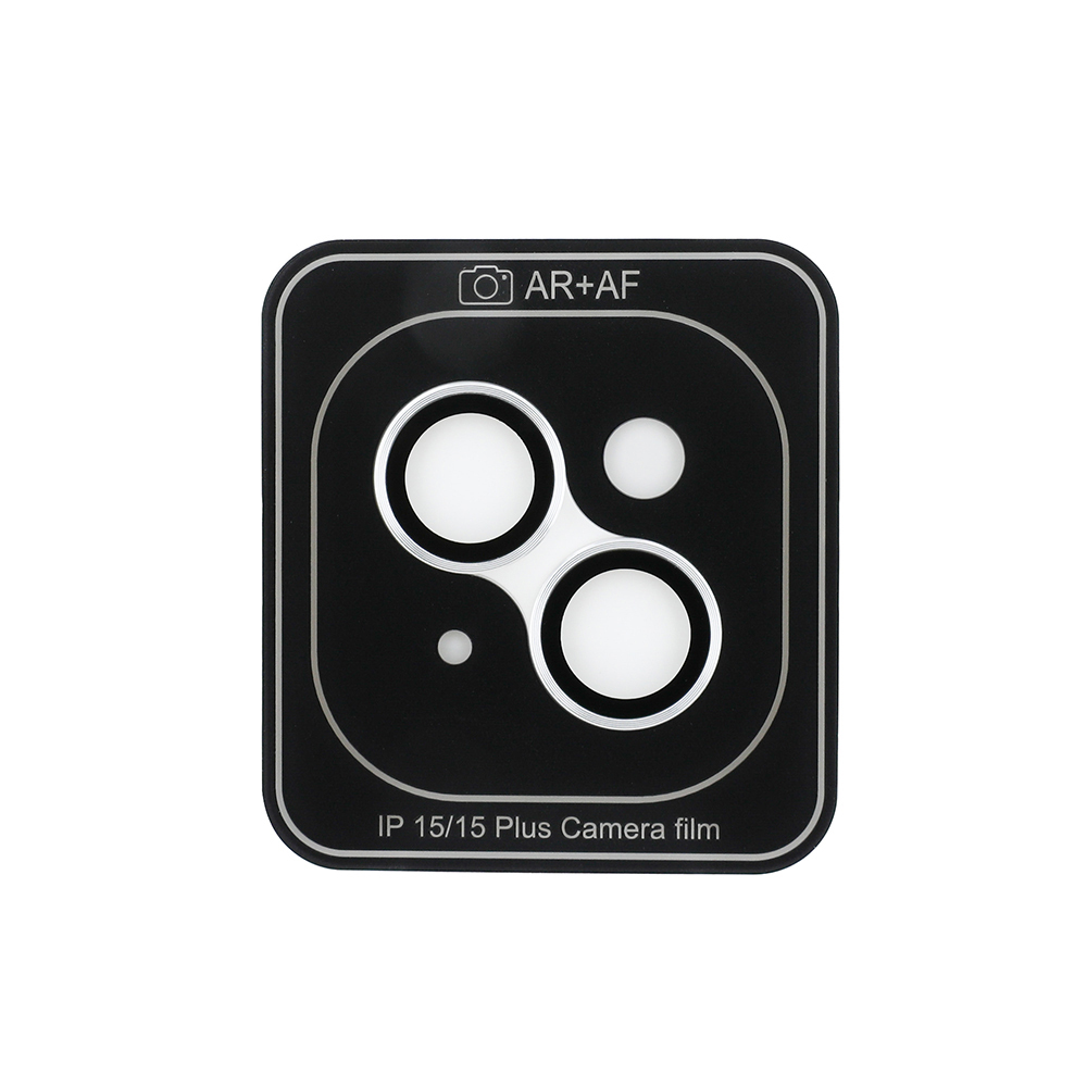 Apple iPhone 15 Plus Uyumlu Guess Orjinal Lisanslı Metal Kamera Lens Koruyucu - 3
