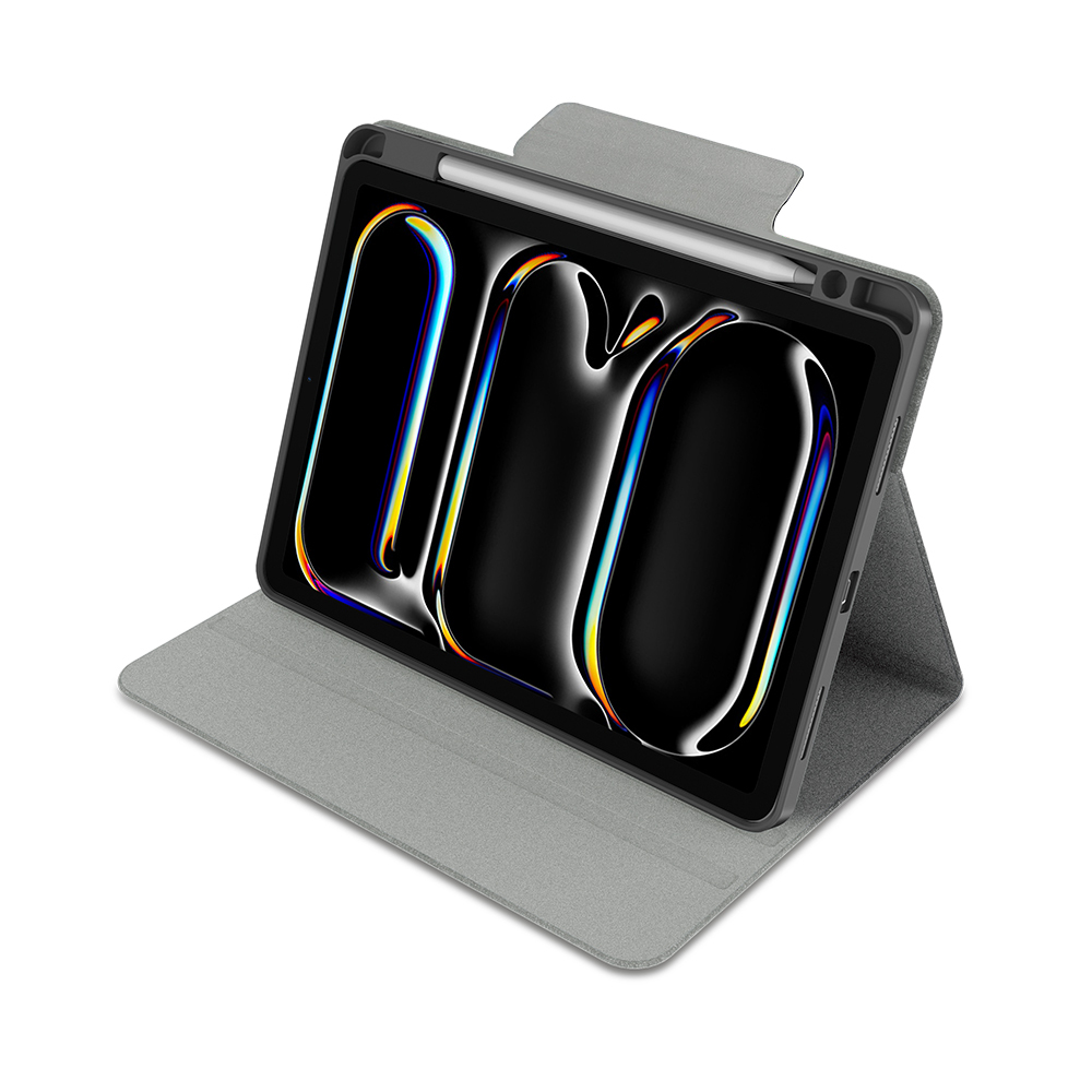 Apple iPad Air 11 2024 Uyumlu Raptic Spin Detachable Folio PU Ayrılabilir Kalem Bölmeli Standlı Kılıf - 19