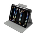 Apple iPad Air 11 2024 Uyumlu Raptic Spin Detachable Folio PU Ayrılabilir Kalem Bölmeli Standlı Kılıf - 19