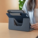 Apple iPad Air 11 2024 Uyumlu Raptic Spin Detachable Folio PU Ayrılabilir Kalem Bölmeli Standlı Kılıf - 21