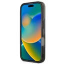Apple iPhone 16 Uyumlu Kılıf Karl Lagerfeld Orjinal Lisanslı Simli KL Yazılı Monogram Gradient Kapak - 4
