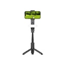 Wiwu Wi-SE013 Dolgu Işıklı Teleskopik Tripod ve Mini Selfie Çubuğu - 1
