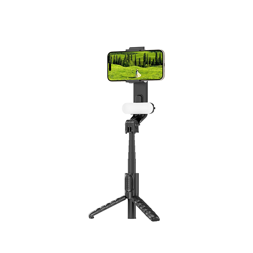 Wiwu Wi-SE013 Dolgu Işıklı Teleskopik Tripod ve Mini Selfie Çubuğu - 5