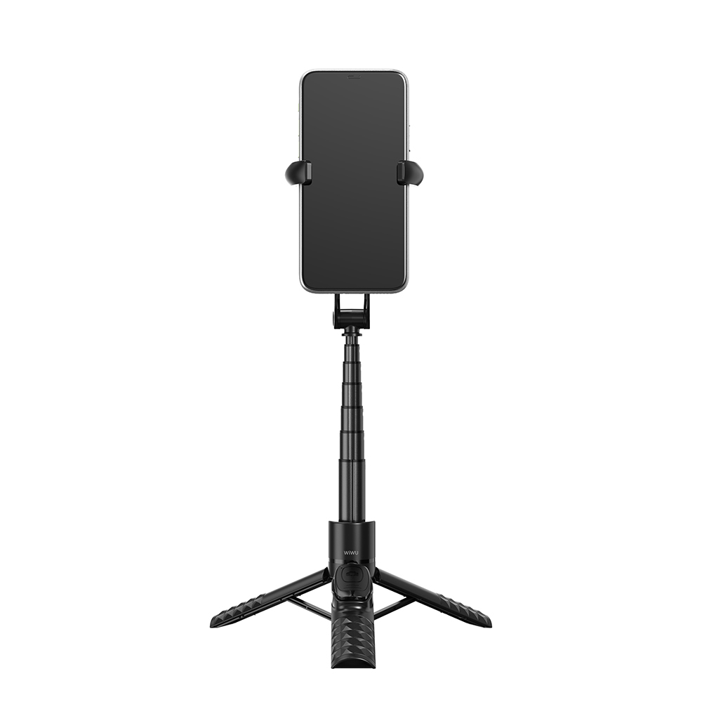 Wiwu Wi-SE014 Magnetik Özellikli 360 Derece Dönebilen Kumandalı Selfie Çubuğu ve Tripod - 5