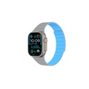 Apple Watch 7 45mm Uyumlu Amazingthing Smoothie Sport Magnetik Tak Çıkar Silikon Strap Kayış - 5