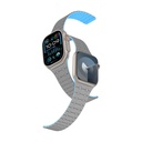 Apple Watch 7 45mm Uyumlu Amazingthing Smoothie Sport Magnetik Tak Çıkar Silikon Strap Kayış - 8