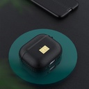 Apple Airpods 4 Uyumlu Kılıf Deri Görünümlü Askı Aparatlı Wlons Kılıf - 2