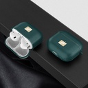 Apple Airpods 4 Uyumlu Kılıf Deri Görünümlü Askı Aparatlı Wlons Kılıf - 8