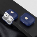 Apple Airpods 4 Uyumlu Kılıf Deri Görünümlü Askı Aparatlı Wlons Kılıf - 9