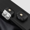 Apple Airpods 4 Uyumlu Kılıf Deri Görünümlü Askı Aparatlı Wlons Kılıf - 10
