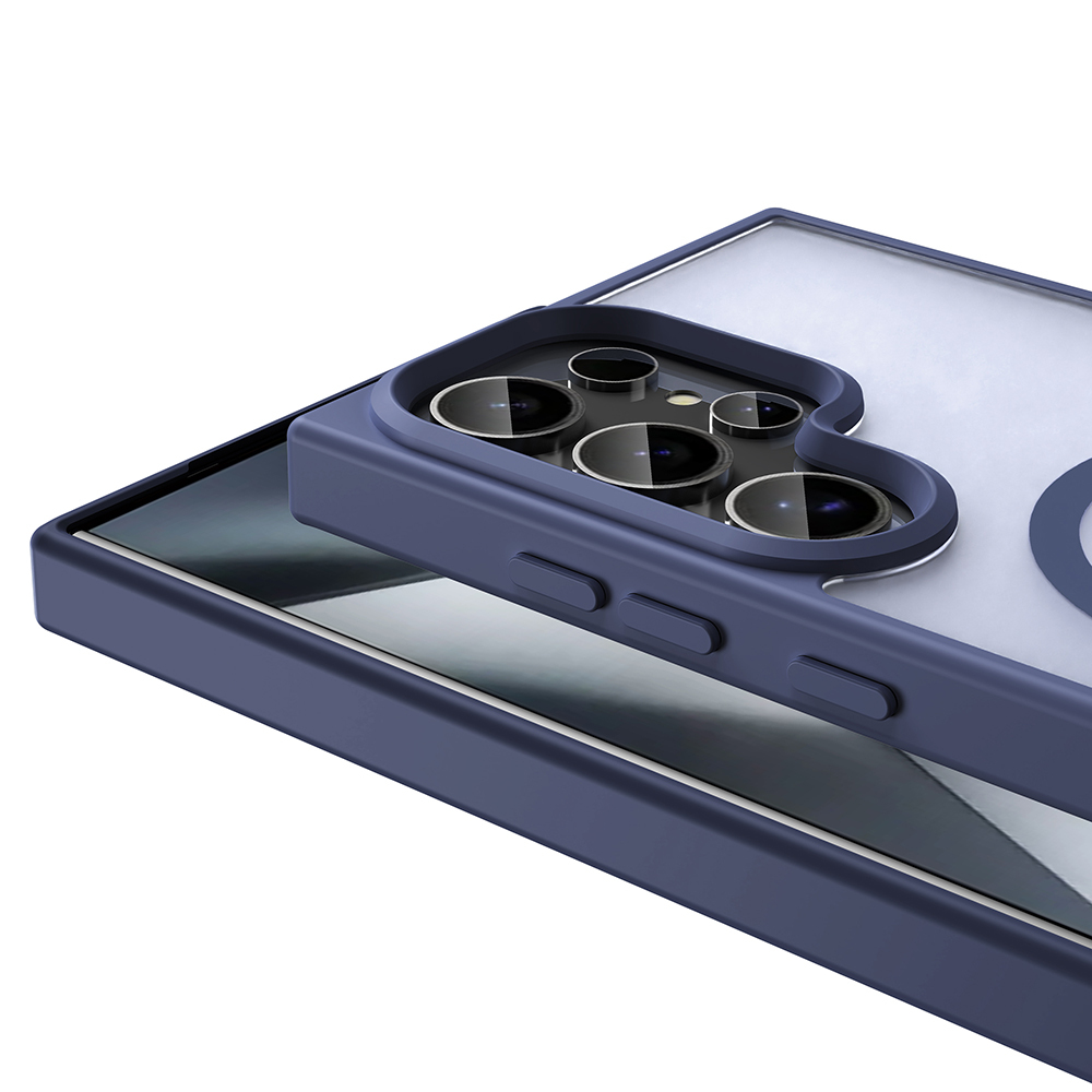 Samsung Galaxy S25 Uyumlu Ultra Kılıf Magsafe Şarj Özellikli Mat Arka Yüzey Zore Sio Kapak - 2