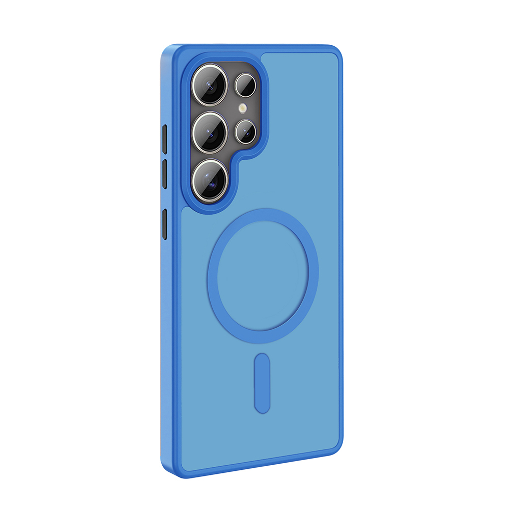 Samsung Galaxy S25 Uyumlu Ultra Kılıf Magsafe Şarj Özellikli Mat Arka Yüzey Zore Sio Kapak - 9