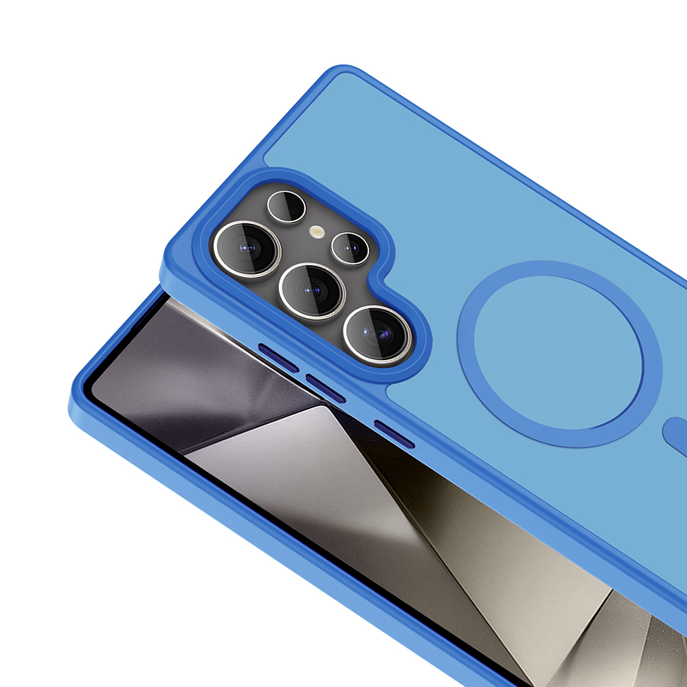 Samsung Galaxy S25 Uyumlu Ultra Kılıf Magsafe Şarj Özellikli Mat Arka Yüzey Zore Sio Kapak - 10