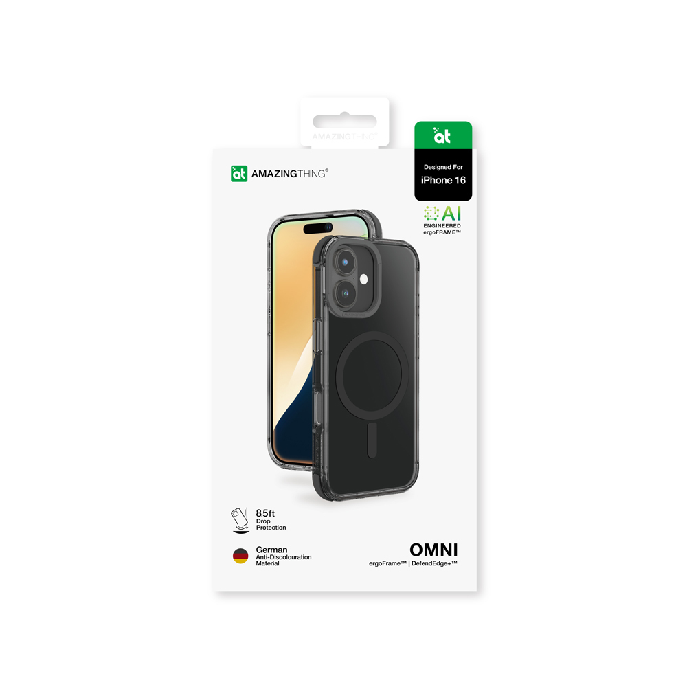 Apple iPhone 16 Uyumlu Kılıf Magsafe Şarj Özellikli Amazingthing Omni Serisi Kapak - 12