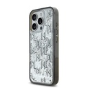 Apple iPhone 16 Pro Max Uyumlu Kılıf Karl Lagerfeld Orjinal Lisanslı Simli KL Yazılı Monogram Gradient Kapak - 3