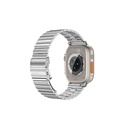 Apple Watch 7 45mm Uyumlu Amazingthing Titan Steel Metal Kordon - 1