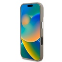 Apple iPhone 16 Plus Uyumlu Kılıf Guess Orjinal Lisanslı Magsafe Şarj Özellikli Grained Triangle Kapak - 11