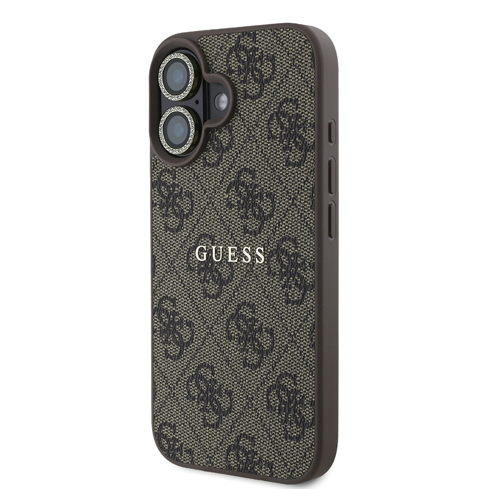 Apple iPhone 16 Uyumlu Guess Orjinal Lisanslı Kılıf + Ekran Koruyucu + Lens Koruyucu 3in1 Aksesuar Seti - 1