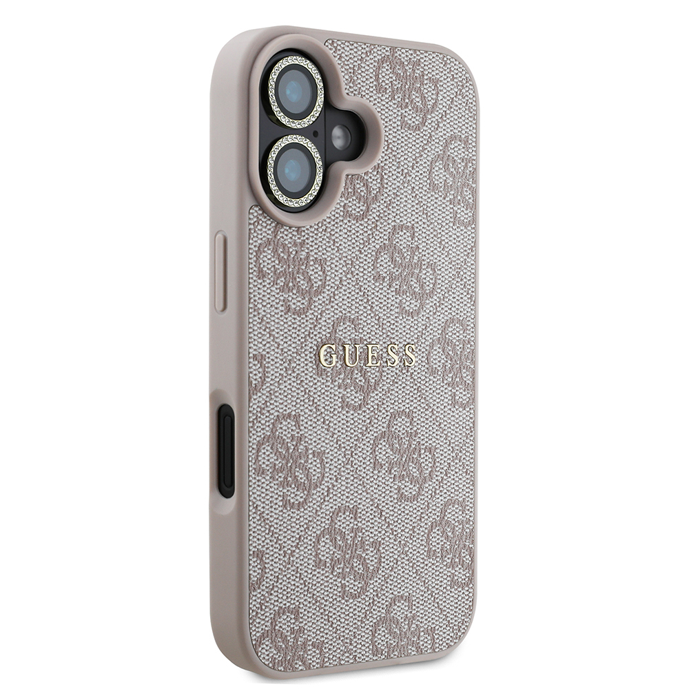 Apple iPhone 16 Uyumlu Guess Orjinal Lisanslı Kılıf + Ekran Koruyucu + Lens Koruyucu 3in1 Aksesuar Seti - 11