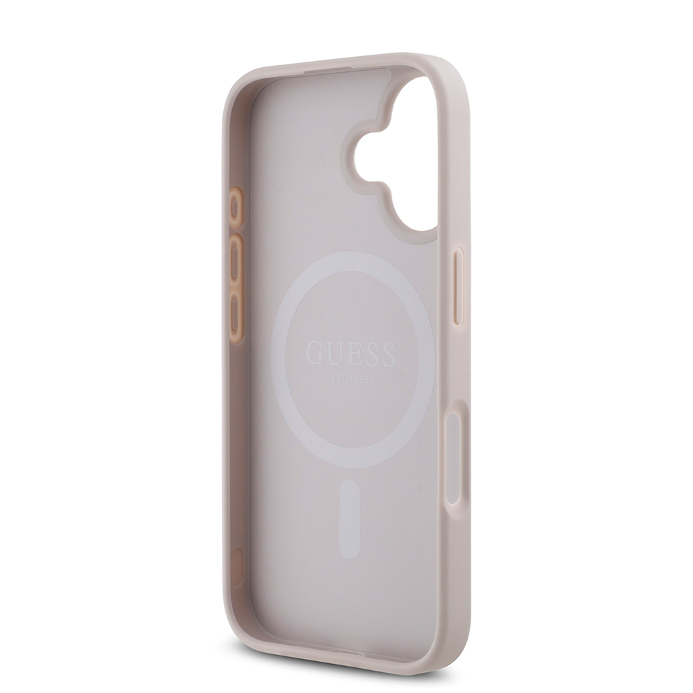Apple iPhone 16 Uyumlu Guess Orjinal Lisanslı Kılıf + Ekran Koruyucu + Lens Koruyucu 3in1 Aksesuar Seti - 13