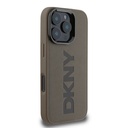 Apple iPhone 16 Pro Max Uyumlu Kılıf DKNY Orjinal Lisanslı Magsafe Şarj Özellikli PU Deri Plain Kapak - 3