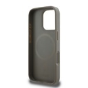Apple iPhone 16 Pro Max Uyumlu Kılıf DKNY Orjinal Lisanslı Magsafe Şarj Özellikli 3D Yazılı Checkered Pattern Kapak - 13