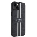 Apple iPhone 15 Uyumlu Kılıf Guess Orjinal Lisanslı Magsafe Şarj Özellikli 4G Şerit Tasarımlı Printed Kapak - 17