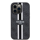 Apple iPhone 15 Pro Max Uyumlu Kılıf Guess Orjinal Lisanslı Magsafe Şarj Özellikli 4G Şerit Tasarımlı Printed Kapak - 17