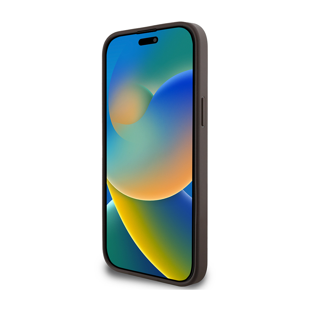 Apple iPhone 14 Pro Max Uyumlu Kılıf Guess Orjinal Lisanslı Magsafe Şarj Özellikli 4G Desen Yazı Logolu Kapak - 4
