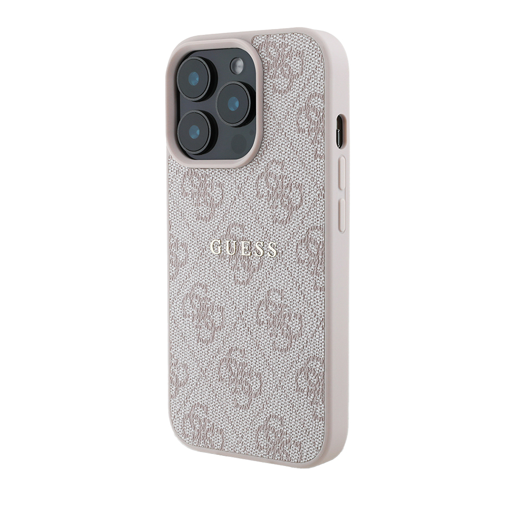 Apple iPhone 14 Pro Max Uyumlu Kılıf Guess Orjinal Lisanslı Magsafe Şarj Özellikli 4G Desen Yazı Logolu Kapak - 8