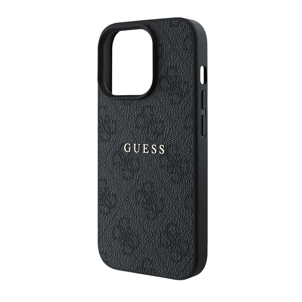 Apple iPhone 14 Pro Max Uyumlu Kılıf Guess Orjinal Lisanslı Magsafe Şarj Özellikli 4G Desen Yazı Logolu Kapak - 19