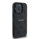 Apple iPhone 15 Pro Max Uyumlu Kılıf Guess Orjinal Lisanslı Magsafe Şarj Özellikli 4G Desen Yazı Logolu Kapak - 19